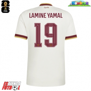 España Lamine Yamal #19 Segunda Equipación Mundial 2026 Manga Corta